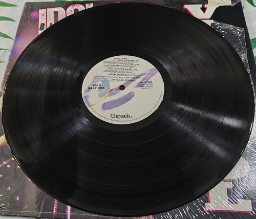 Billy Idol - Vital Idol Lp Usa 1ra Edicion Generation X U2 Usa 1ra Edicion (Usado)