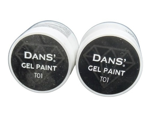 Gel Paint Dans Negrox2 Para Decoracion  Uñas Estylosas