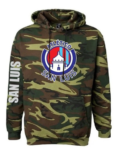 Sudadera Mod Liga Mx Atlético San Luis Camuflaje