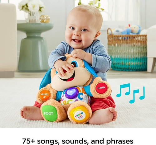 Imagen 5 de 7 de Fisher Price Sis Perrito Puppy Peluche Educativo Interactivo