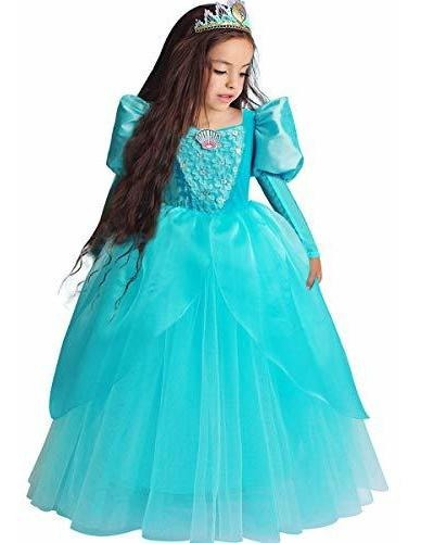 Disfraces De Sirenita Para Niñas Princesa Ariel Cosplay Hall