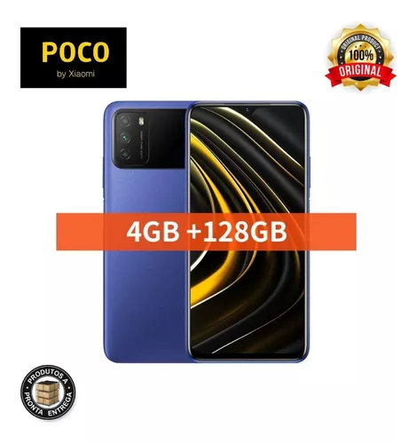 Celular Xiaomi Poco M3 4GB RAM 128GB ROM