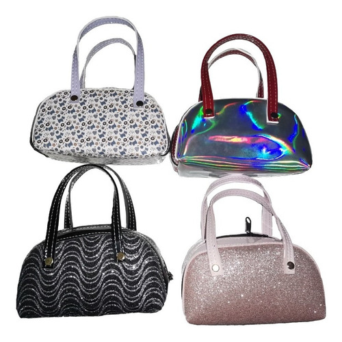 4 Bolsas Para Niña Moderna Bolsita Bolso