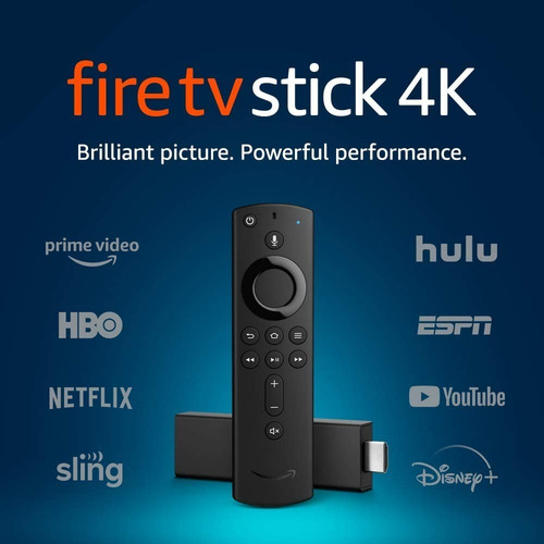 Amazon Fire Tv Stick 4k - Convierte Tu Tv En Un Smartv