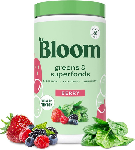 Bloom Greens And Superfoods 60 Porciones