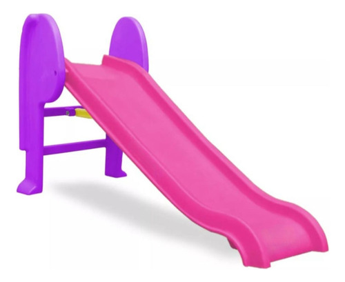 Tobogán Infantil Plástico Plegable 2 Escalones Juegos Jardín