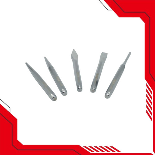 Kit Set Cinceles Y Punzones X 5 Piezas Combinado