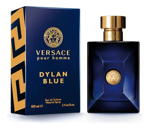 Versace Dylan Blue 100ml Para Hombre Eau De Toilette Perfume