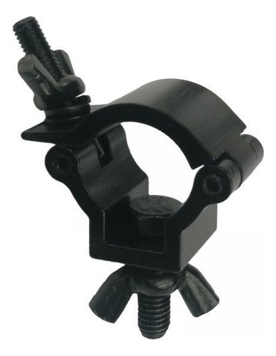 3 Abrazadera De Luz De Dj De Aluminio, Negro Para 24 A 26 Mm