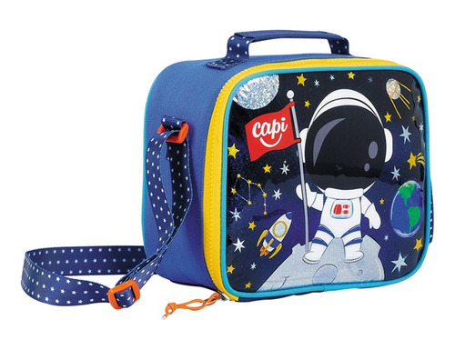 Lonchera Termica  Capi Kids Astronauta Para Niños Original