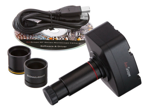 Cámara Digital  Amscope Para Microscopio 3 Mp - Windows, Mac