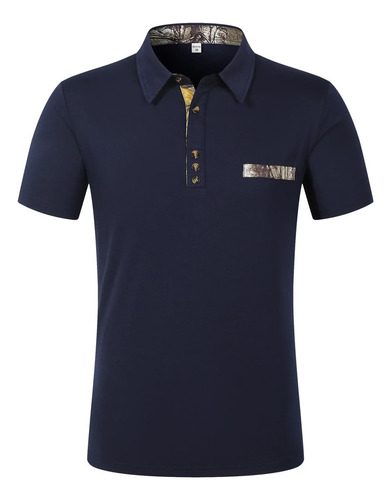 Camiseta Polo De Hombre Con Botones
