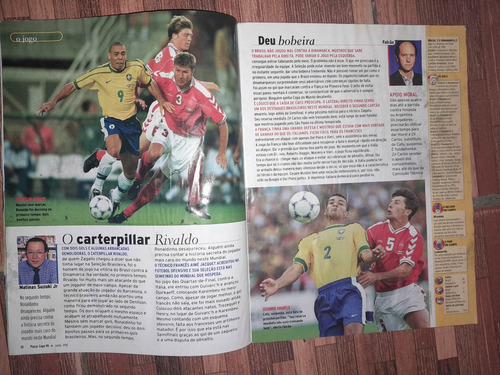 Revista Placar Copa 98 Ronaldinho 07 1998 N5 (Usado)