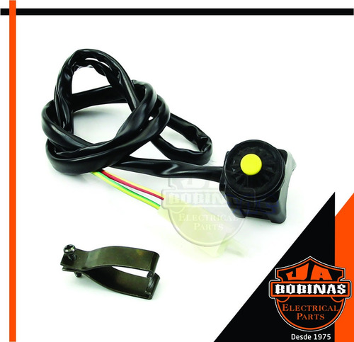 Imagem 2 de 5 de Botao Interruptor Start Partida Dr 400 Z Drz Drz400 Dr400z