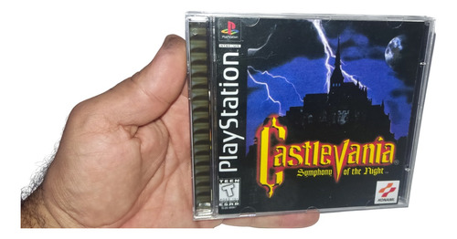 Castlevania Sotn Playstation Patch Midia Preta+manual+mapas