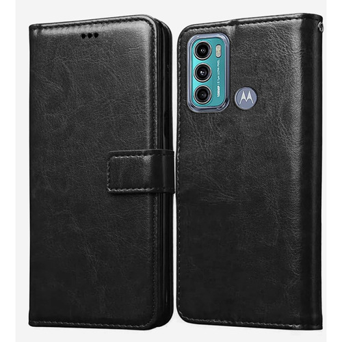 Flip Cover Para Motorola Moto G60( No G60s)+mica Vidrio