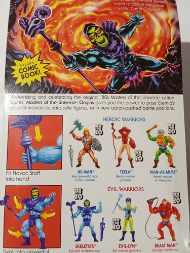 Skeletor New For 20 - Masters Of The Universe (Usado)