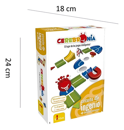 Juego De Mesa Cerebronia Circuito De Ingenio Bontus
