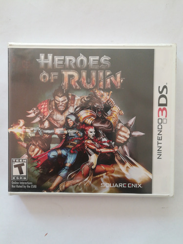 Heroes Of Ruin Nintendo 3ds 100% Nuevo, Original Y Sellado