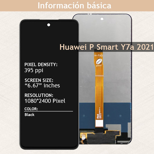 Pantalla Táctil Lcd Para Huawei P Smart Y7a 2021 Ppa-lx1