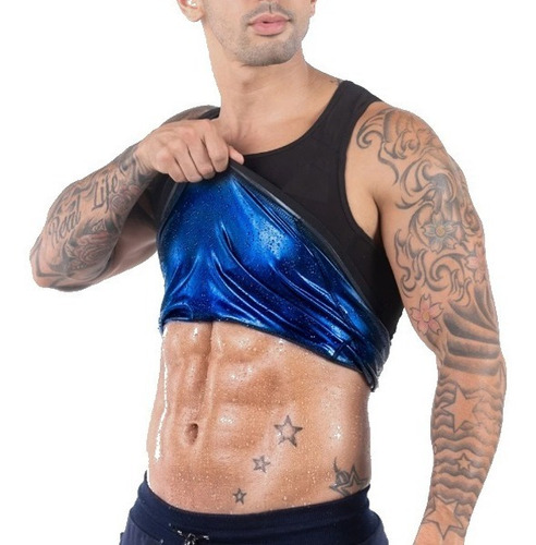 Imagen 2 de 8 de 3 Camisetas Faja Sauna Entrenamiento Fitness Running Deporte