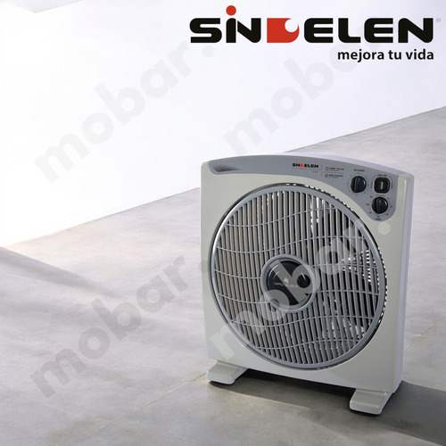 Ventilador Box Mesa Piso Sindelen Vb-12 Silencioso Timer 120
