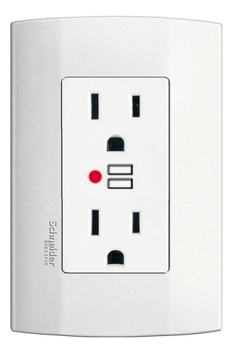 Placa Armada C/cotacto Duplex C/proteccion Falla A Tierra