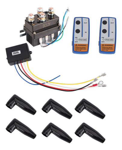 Contactor De Relé Solenoide De Torno Eléctrico De 12 V Y 400