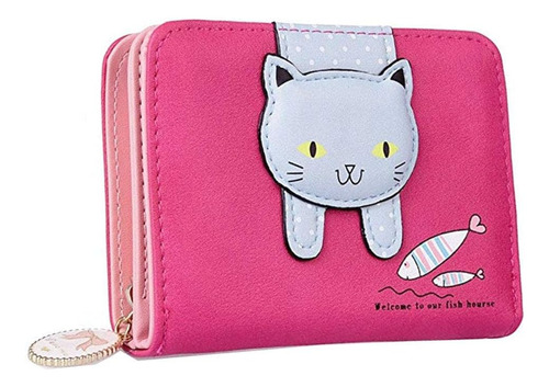 Cartera Para Niñas, Cartera De Piel Sintética Con Diseño