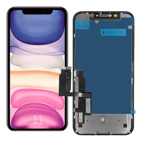 Pantalla frontal para iPhone 11 A2221 A2111 A2223 Color Ip 11 3D Movie