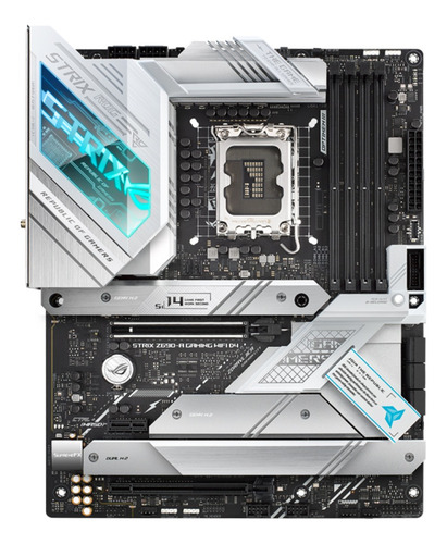 Placa Mãe Asus Rog Strix Z690a Wifi D4 Soquete Lga 1700 Ddr4 Preto