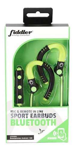 Imagen 3 de 6 de Audífono Deportivo Bluetooth Fiddler Con Manos Libres