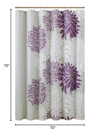 Cortina De Regadera Enya Para Baño 180 X 200 Cm