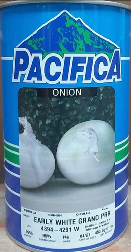 Semilla De Cebolla Grano Blanco 1 Libra Pacifica