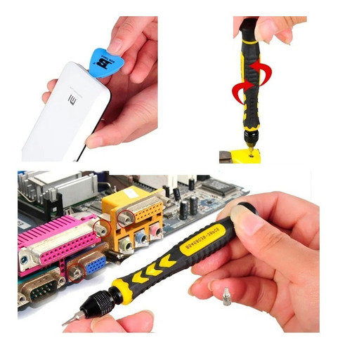 Kit Juego De Destornilladores Yaxun Yx-6028a
