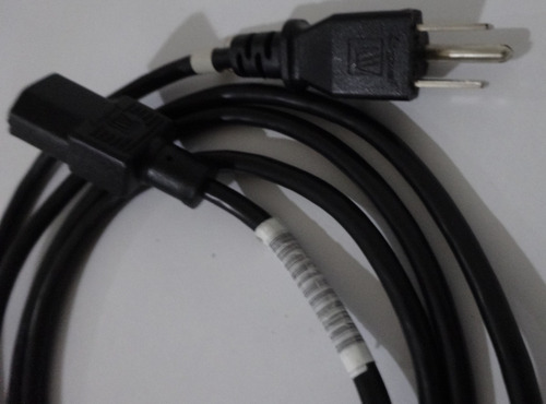 Cable Energía Poder Corriente 180cm X 2 Unidades (Usado)
