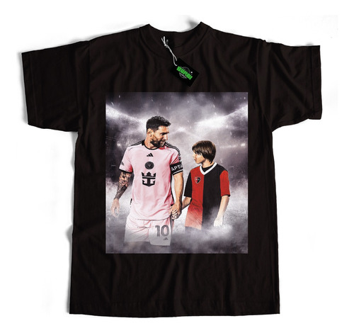 Remera Messi Inter Miami Vs Newells Calidad Premium Dtf