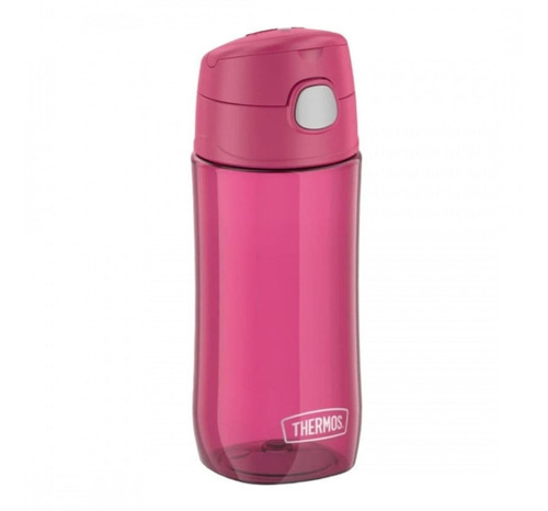 Garrafinha Plástica Infantil Thermos ® Veneza Rosa 470ml