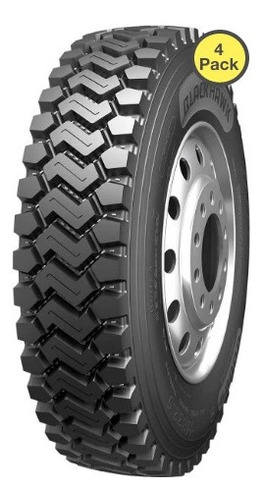 Paq 4 Llantas Blackhawk Bdo89 11r22.5 146/143g 16pr Bsw 