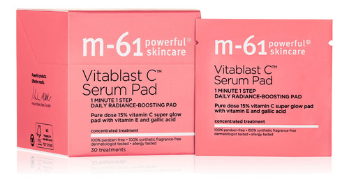 M-61 Vitablast C Serum Pad- 30 Tratamientos - Almohadilla De