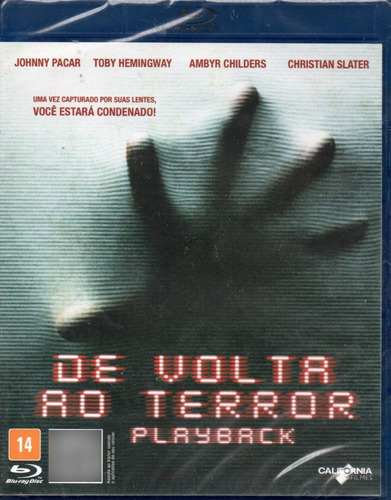 Blu-ray - De Volta Ao Terror: Playback - Lacrado