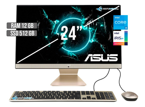 Todo En Uno Asus Intel Core I5 1135g7 Ssd 512gb + Ram 12gb