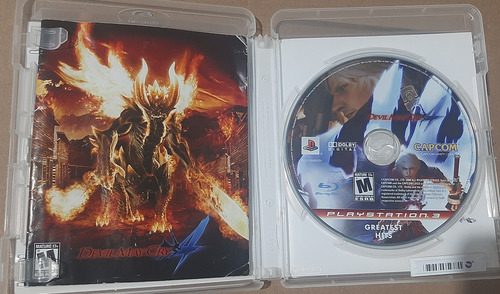 Jogo De Ps3 Devil May Cry 4 Semi-novo Completo (Usado)