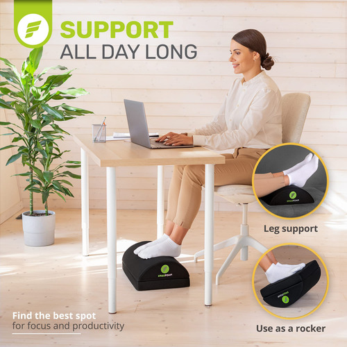Reposapiés Ajustable Ergonómico Para Debajo Del Escritorio