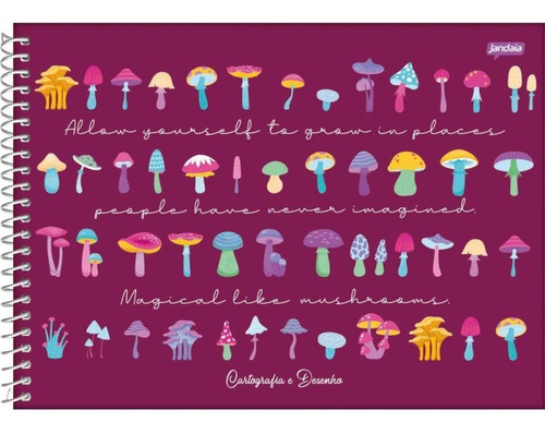 Cuaderno de Dibujo Univ Cubierta Dura Bloom 80fls