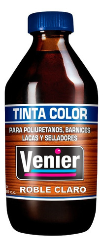 Tinta Para Madera Venier | + 7 Colores | 60 Cc Color Roble Claro