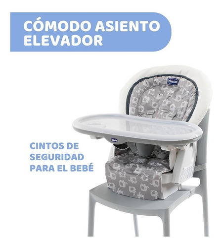 Imagen 7 de 9 de Silla De Comer Bebe Chicco Polly Progres5