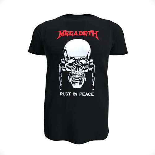 Polera Diseño Megadeth - Rust In Peace