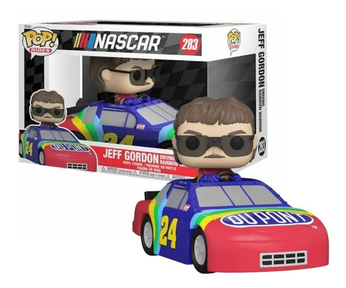 Funko Pop Rides Nascar Jeff Gordon Driving Rainbow Warrior