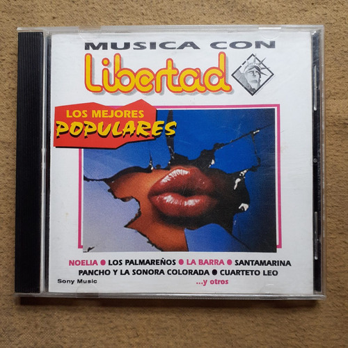 Cd Original - Musica Con Libertad (los Mejores Populares)